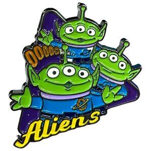 Aliens Toy Story Lapel Pin Pixar Brooch Enamel Badge Pin Accessories Jewelry